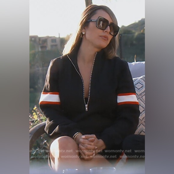 Lovers and Friends Becker Zip Up Mini Dress in Black - Picture 11 of 11